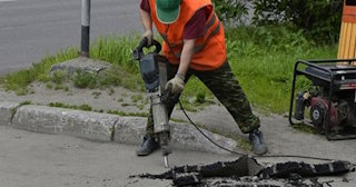 Демонтаж дорожных покрытий в Котельниках - асфальтовых и бетонных покрытий от Сварной-Ктн от 575 рублей
