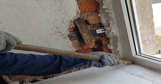 Демонтаж оконных откосов по выгодной цене от 523 руб. в Котельниках - Сварной-Ктн